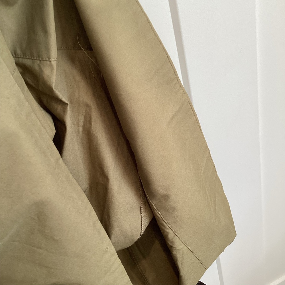 Anthropologie Sleeveless Belted Drop-Waist Midi Dress New Large Boho Moss Green - Picture 8 of 16